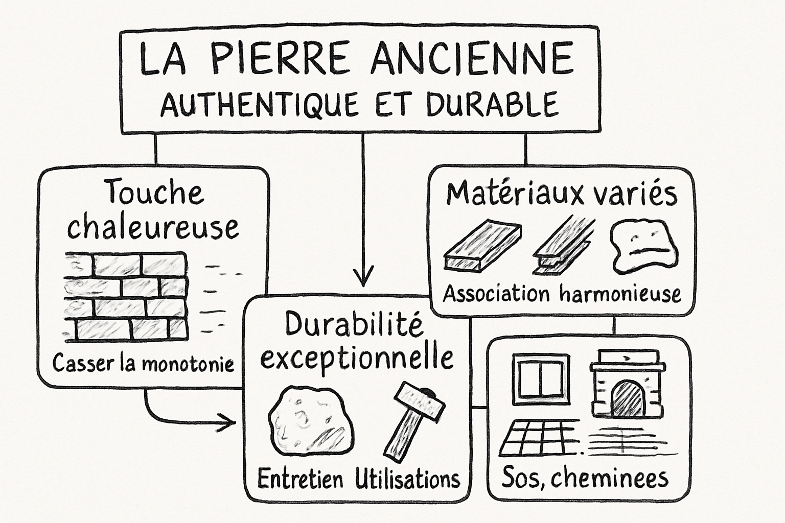 pierre ancienne decoration sketchnote ehrengarth Résumé visuel de l’article