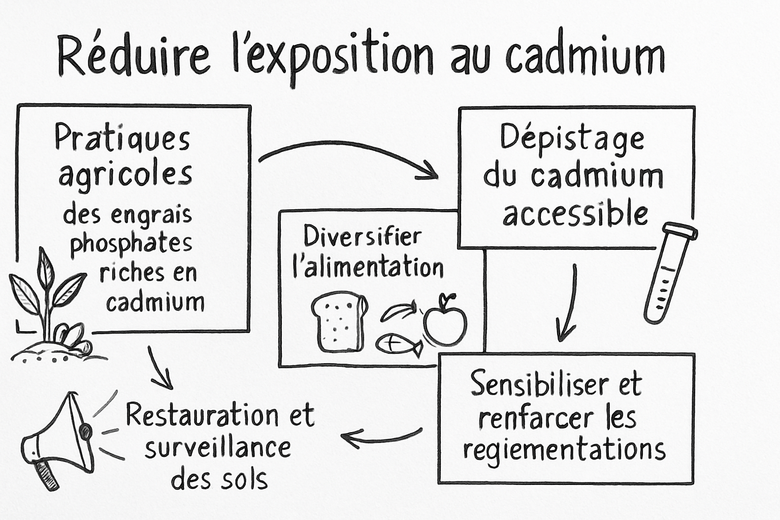 pollution cadmium alsace sketchnote ehrengarth Résumé visuel de l’article