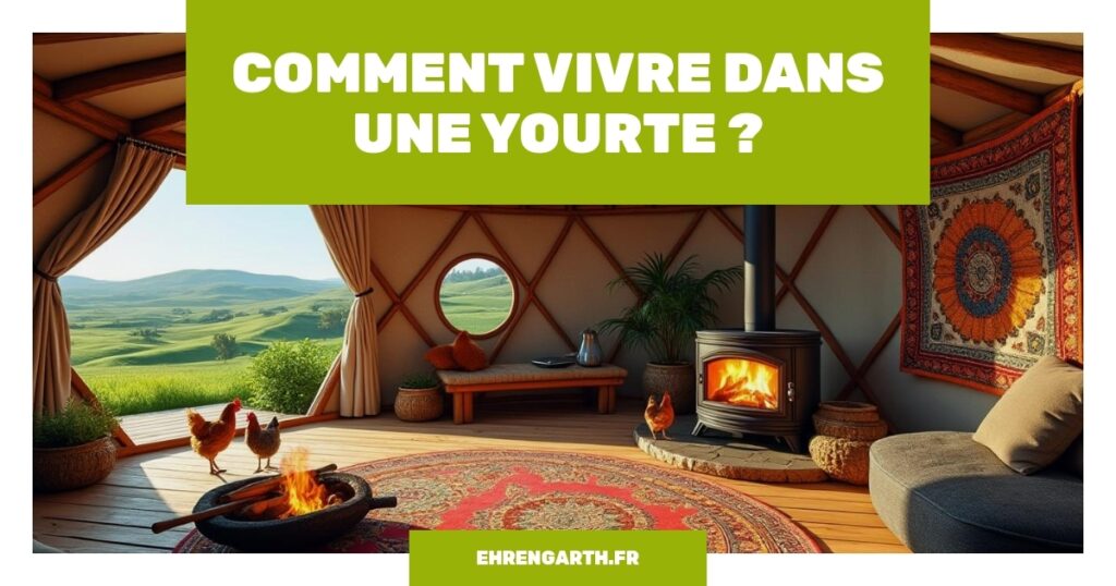 comment vivre dans une yourte ehrengarth