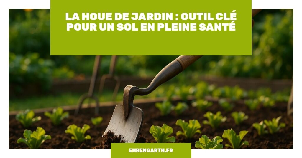 la houe de jardin outil cle pour un sol en pleine sante ehrengarth