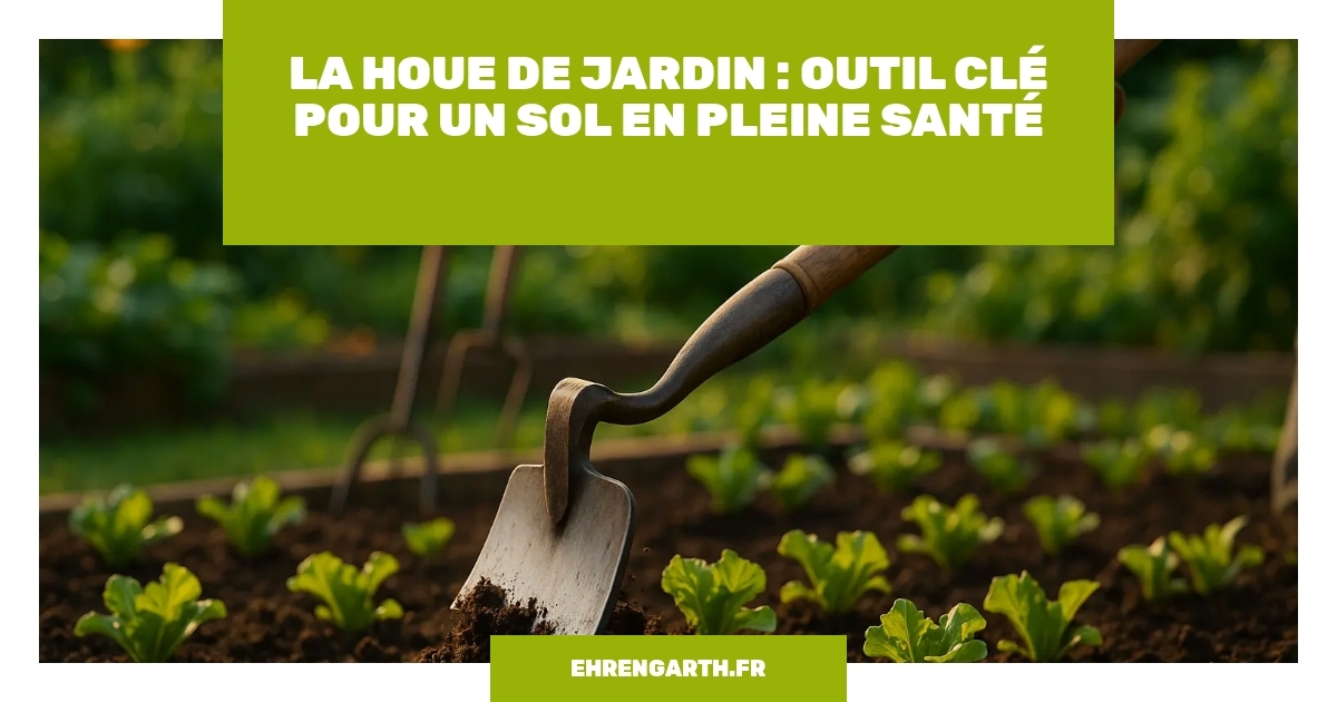 la houe de jardin outil cle pour un sol en pleine sante ehrengarth