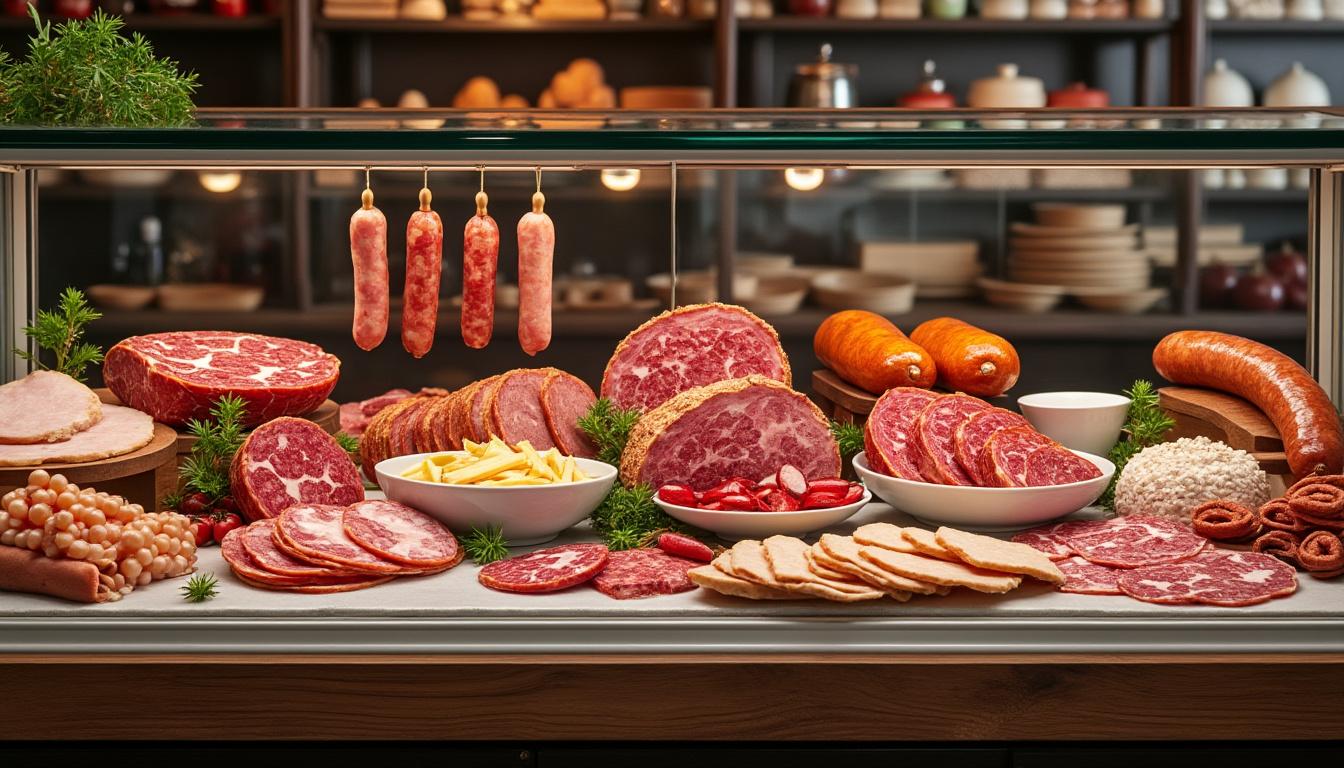 découvrez comment une boucherie alsacienne révolutionne le marché local en proposant viande et saucisses en troc contre des bijoux volés au louvre. une initiative surprenante mêlant gastronomie et faits divers.