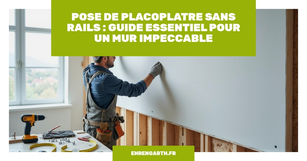 pose de placoplatre sans rails guide essentiel pour un mur impeccable pose de placoplatre sans rails guide essentiel pour un mur impeccable