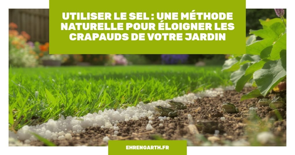 utiliser le sel une methode naturelle pour eloigner les crapauds de votre jardin 1 utiliser le sel une methode naturelle pour eloigner les crapauds de votre jardin 1