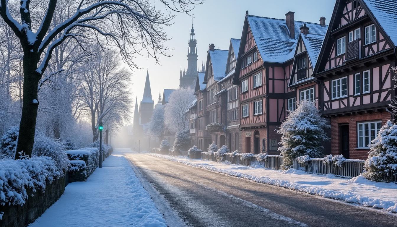 découvrez les températures glaciales en alsace avec -7,1°c enregistrés à strasbourg et -7,2°c à mulhouse, un hiver particulièrement froid dans la région.