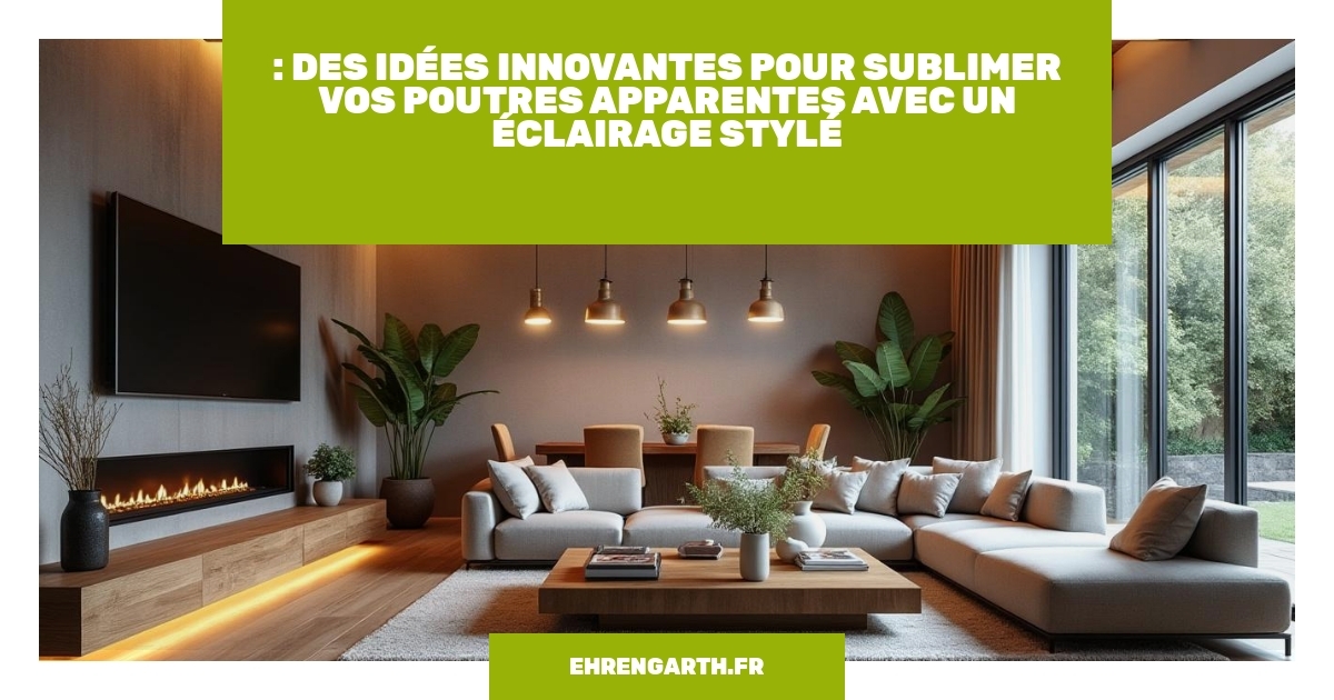 💡 Sublimez Vos Poutres Apparentes Avec Un éclairage Ultra Stylé