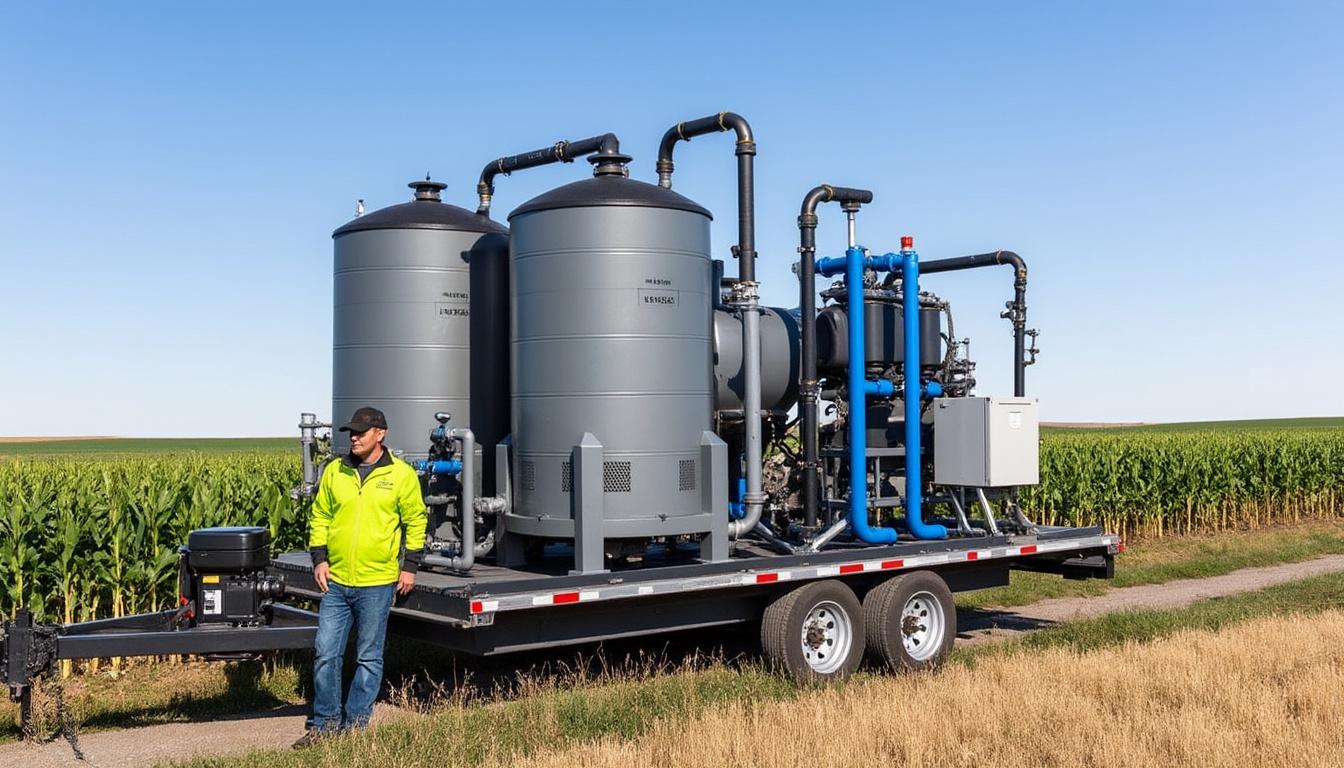 découvrez en alsace une unité mobile innovante équipée de charbon actif, conçue pour purifier efficacement l'eau des polluants persistants pfas et protéger l'environnement.