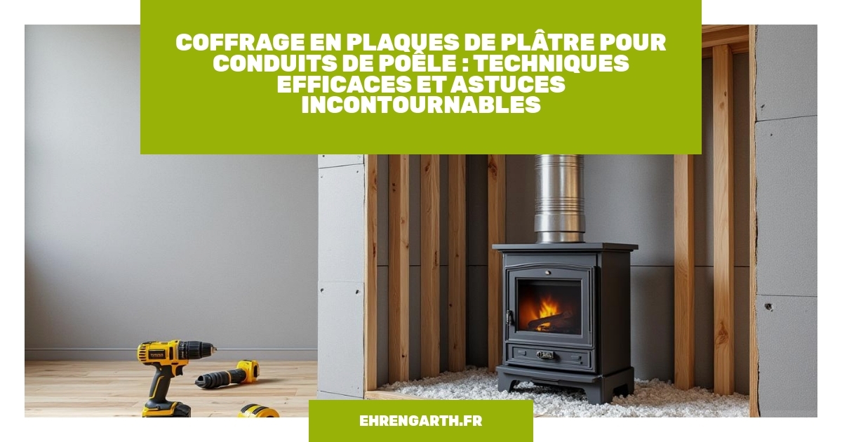 Coffrage En Plaques De Plâtre Pour Conduits De Poêle Astuces — free download