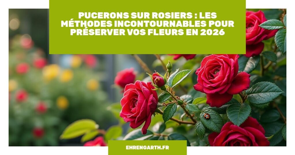 pucerons sur rosiers les methodes incontournables pour preserver vos fleurs en 2026 ehrengarth
