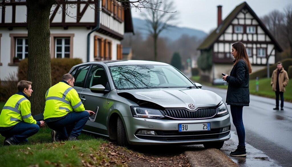 une jeune conductrice percutée alors qu'elle était à l'arrêt en alsace est décédée. un appel à témoins est lancé pour éclaircir les circonstances de cet accident tragique.