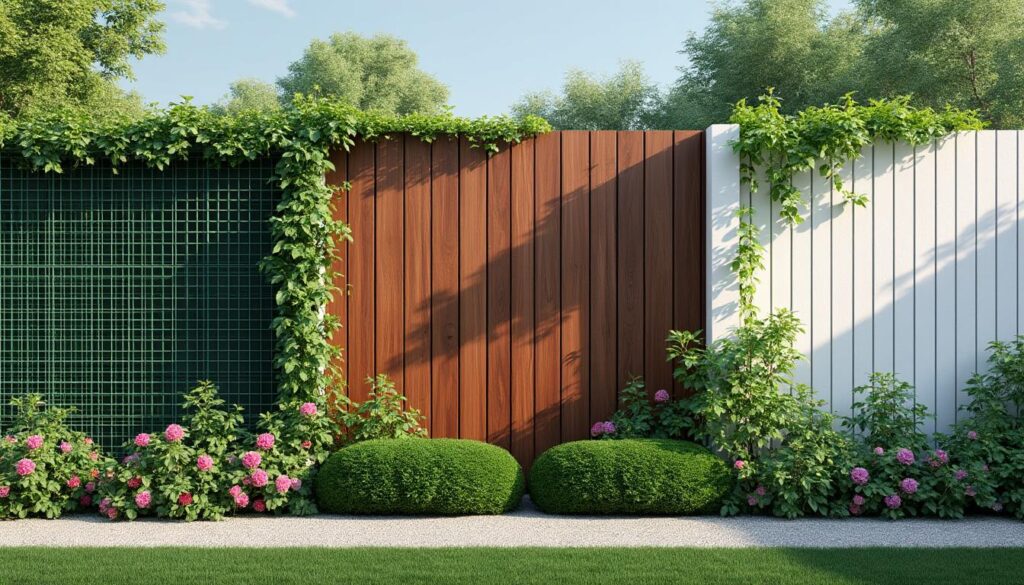 découvrez comment choisir la clôture idéale pour votre jardin parmi le grillage, le bois et le béton, en tenant compte de l'esthétique, de la durabilité et de votre budget.