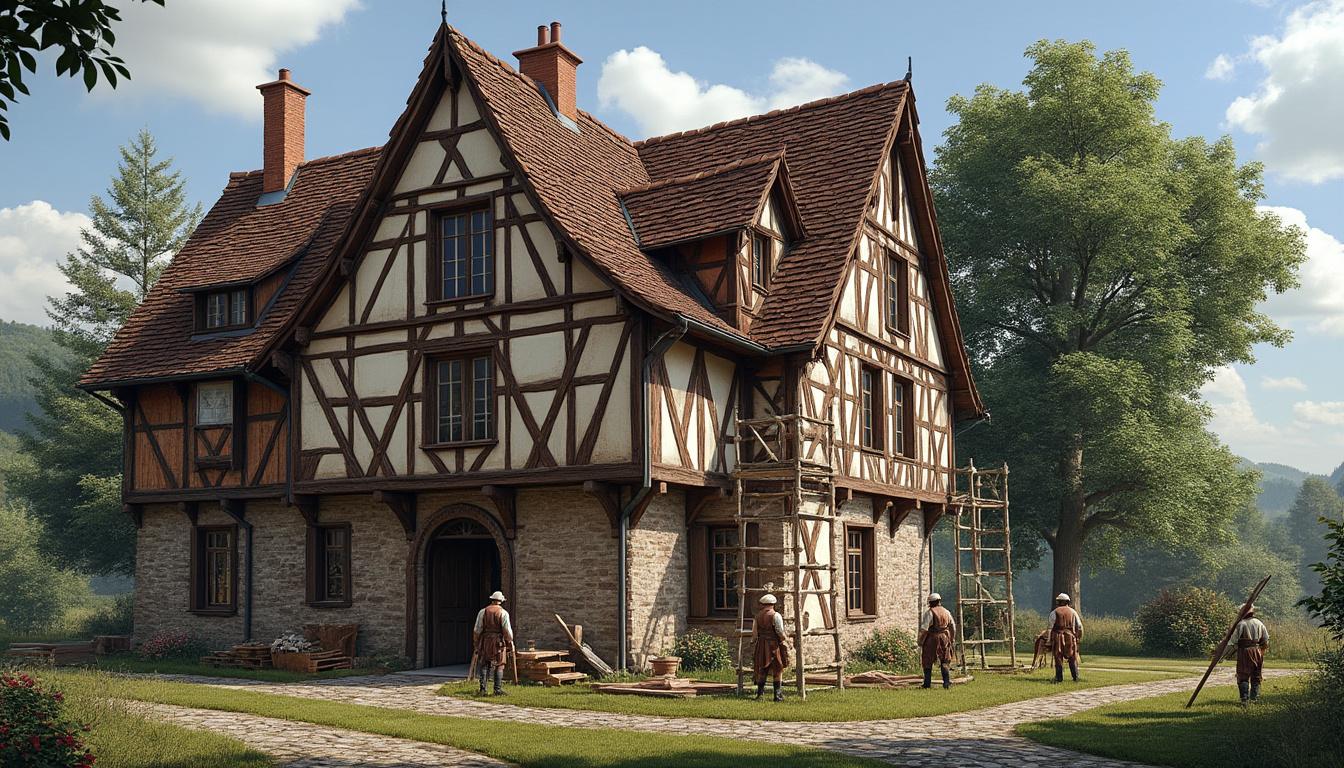 découvrez en alsace une demeure du xviie siècle soigneusement démontée puis reconstruite, une restauration exceptionnelle pour préserver un précieux patrimoine historique.