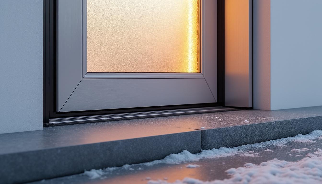 découvrez nos portes d'entrée isolantes qui réduisent vos pertes de chaleur jusqu'à 20%, améliorant le confort de votre maison et réalisant des économies d'énergie significatives.