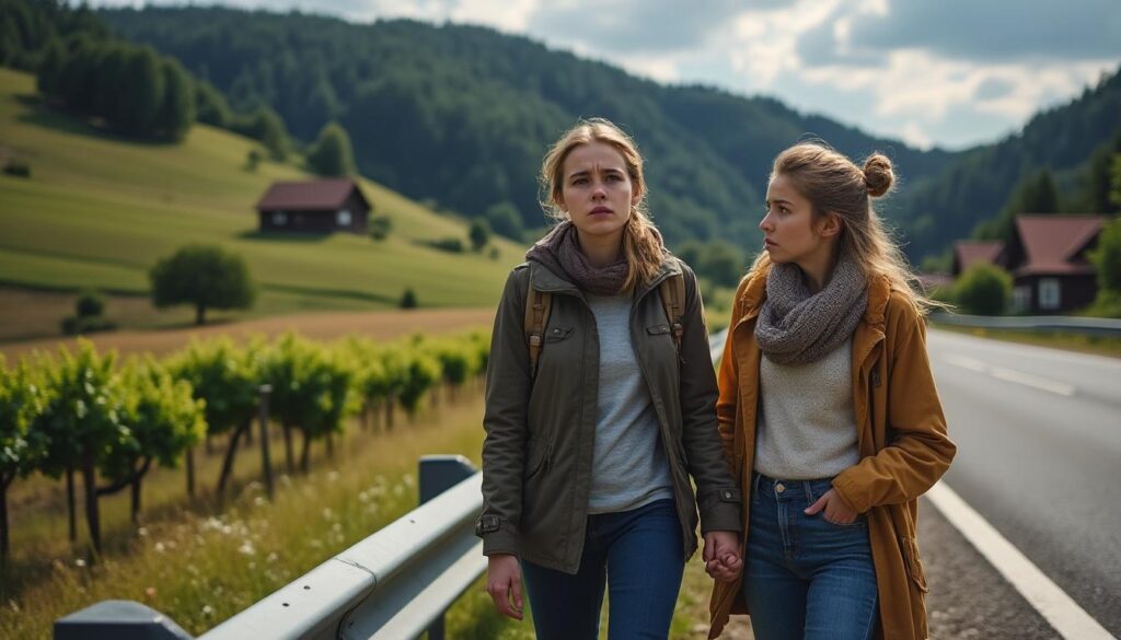 en alsace, une mère condamnée à cinq mois de prison avec sursis pour avoir fait du stop avec sa fille au bord de l'autoroute, soulevant un débat sur la sécurité et la responsabilité parentale.