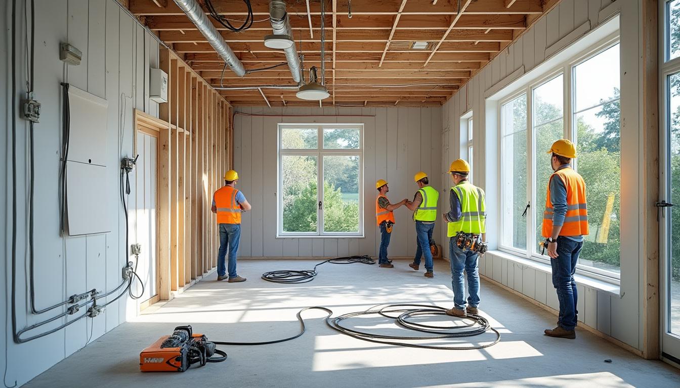 découvrez dans quel ordre réaliser vos travaux d'électricité et d'isolation pour optimiser performance et sécurité de votre habitation.