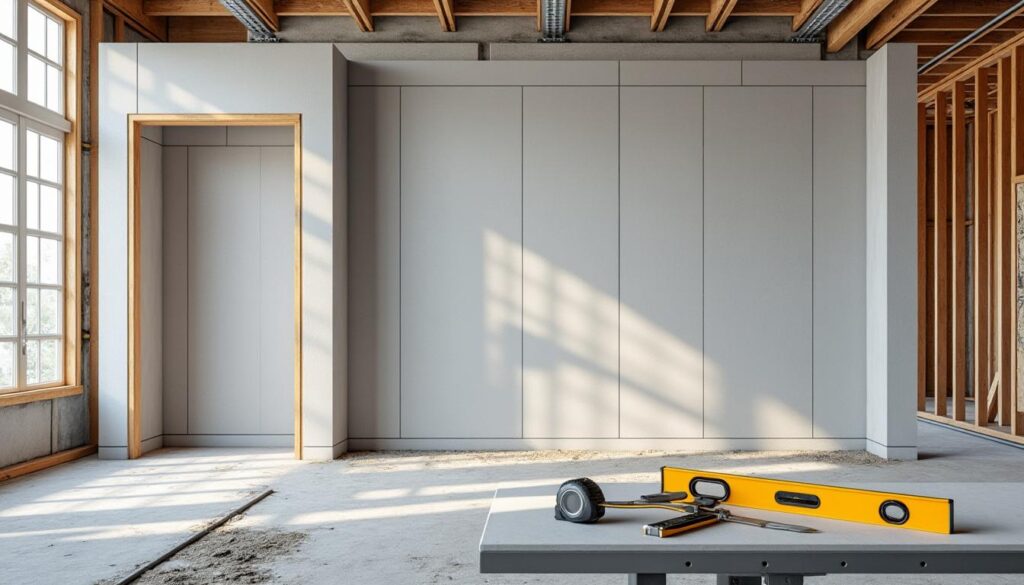 découvrez quel standard d'épaisseur de cloison placo choisir selon votre projet pour garantir solidité et isolation optimale.