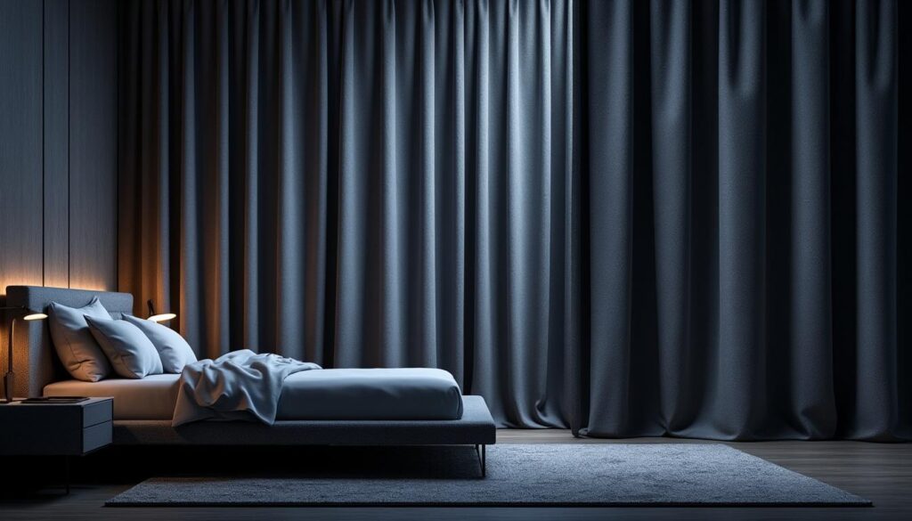 découvrez notre rideau occultant idéal pour la chambre, garantissant une nuit plongée dans l'obscurité totale pour un sommeil profond et réparateur.