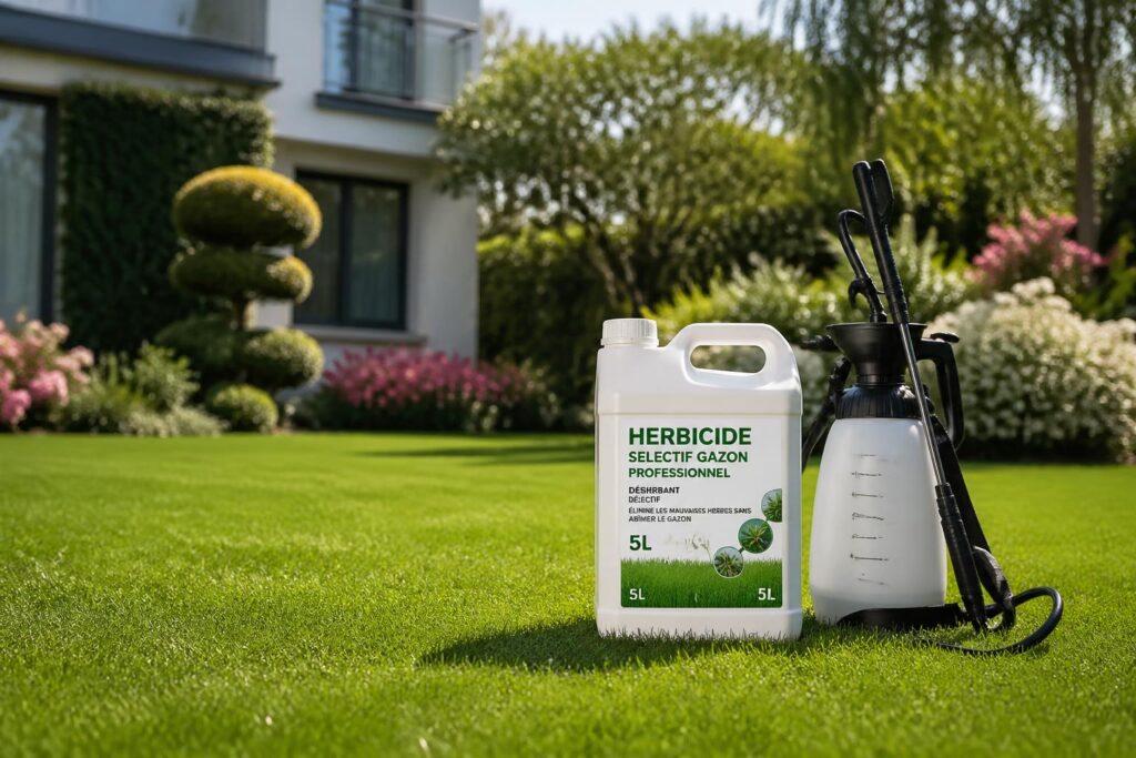 découvrez comment choisir le désherbant sélectif idéal pour un gazon impeccable, éliminant les mauvaises herbes sans abîmer votre pelouse.