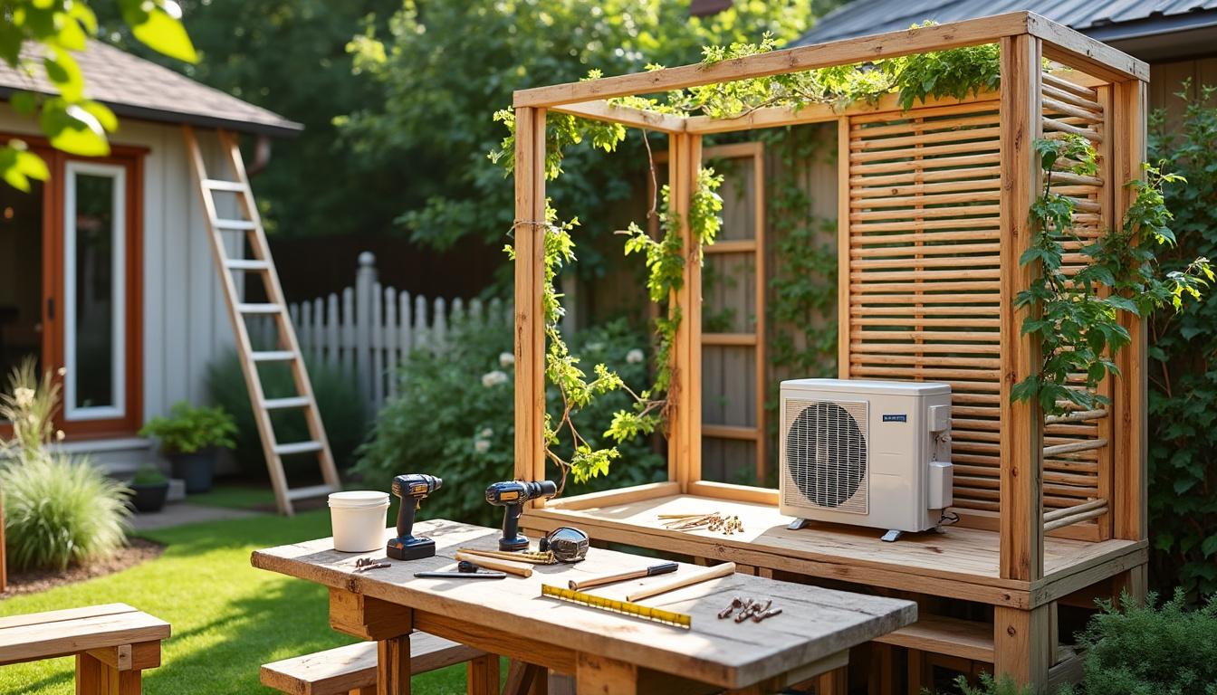 Fabriquer Cache Climatiseur Exterieur Castorama