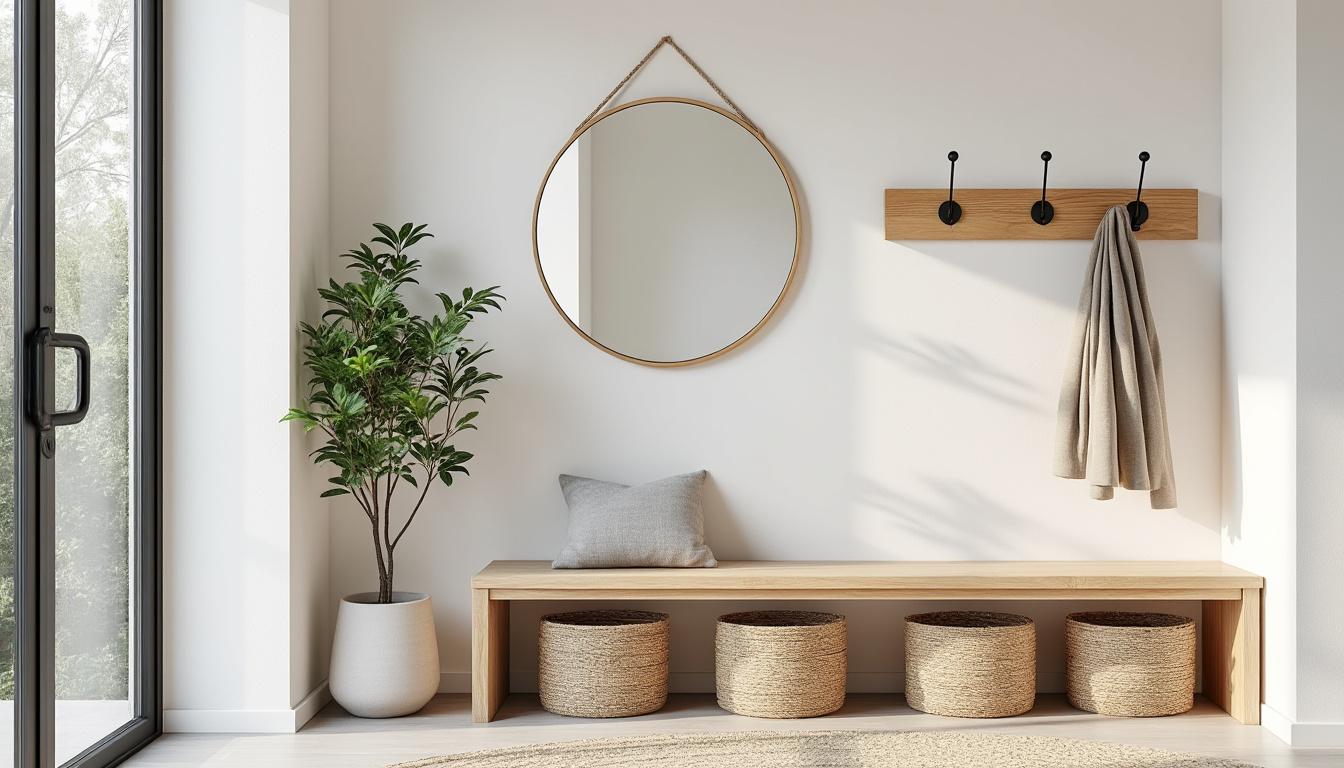 découvrez des astuces de rangement pratiques et des idées déco inspirantes pour optimiser votre entrée et accueillir chaleureusement vos invités.