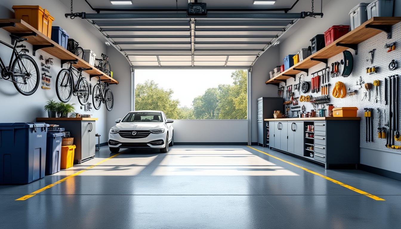 optimisez votre garage 25 conseils ingenieux pour maximiser lespace 1 découvrez 25 conseils ingénieux pour optimiser l'espace de votre garage et maximiser son organisation. transformez votre garage en un espace fonctionnel et bien rangé dÚs aujourd'hui !