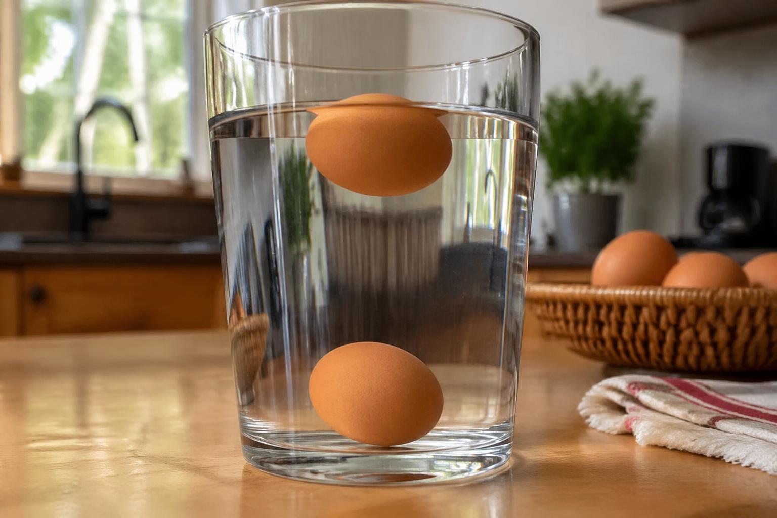 découvrez comment tester rapidement la fraîcheur d'un œuf en seulement 30 secondes grâce au test de l'œuf dans l'eau, une méthode simple et efficace pour ne jamais consommer d'œufs périmés.