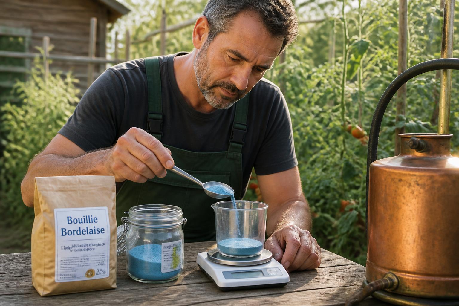 dosage bouillie bordelaise pour 1 litre la mesure exacte selon la culture traitee 1 découvrez le dosage précis de la bouillie bordelaise pour 1 litre, adapté à chaque type de culture afin d'assurer une protection optimale de vos plantes.