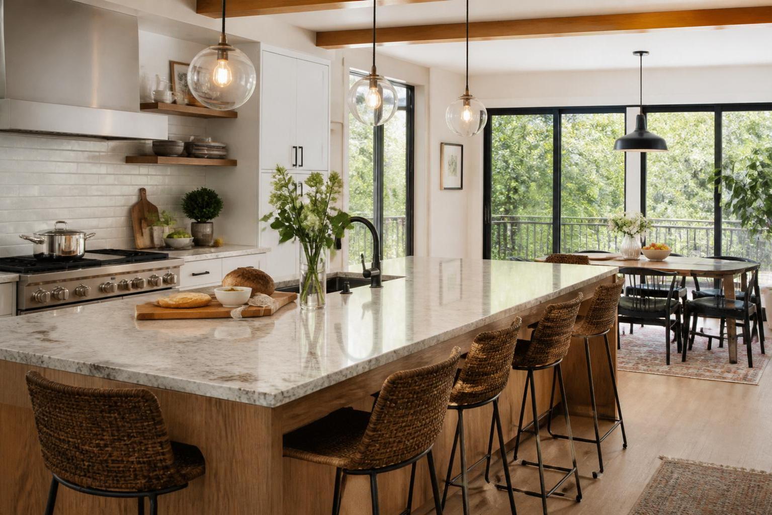 découvrez comment choisir le plan de travail idéal pour votre cuisine en comparant le granit, le quartz et le bois pour un équilibre parfait entre esthétique et durabilité.