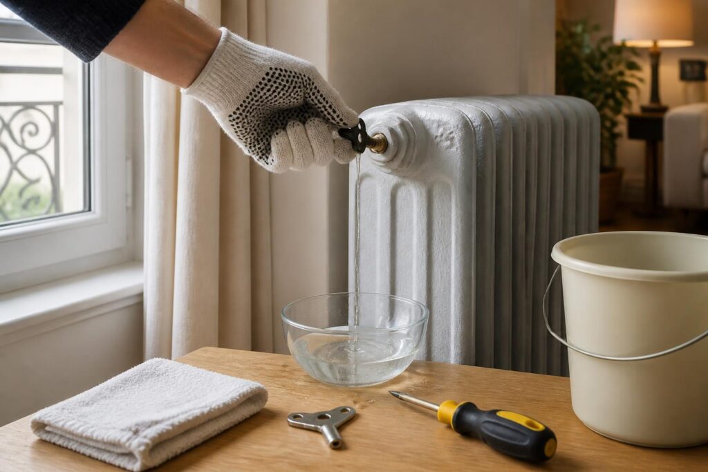apprenez à purger un radiateur en fonte efficacement avec nos conseils sur les étapes à suivre, les outils nécessaires et les erreurs à éviter pour un chauffage optimal.