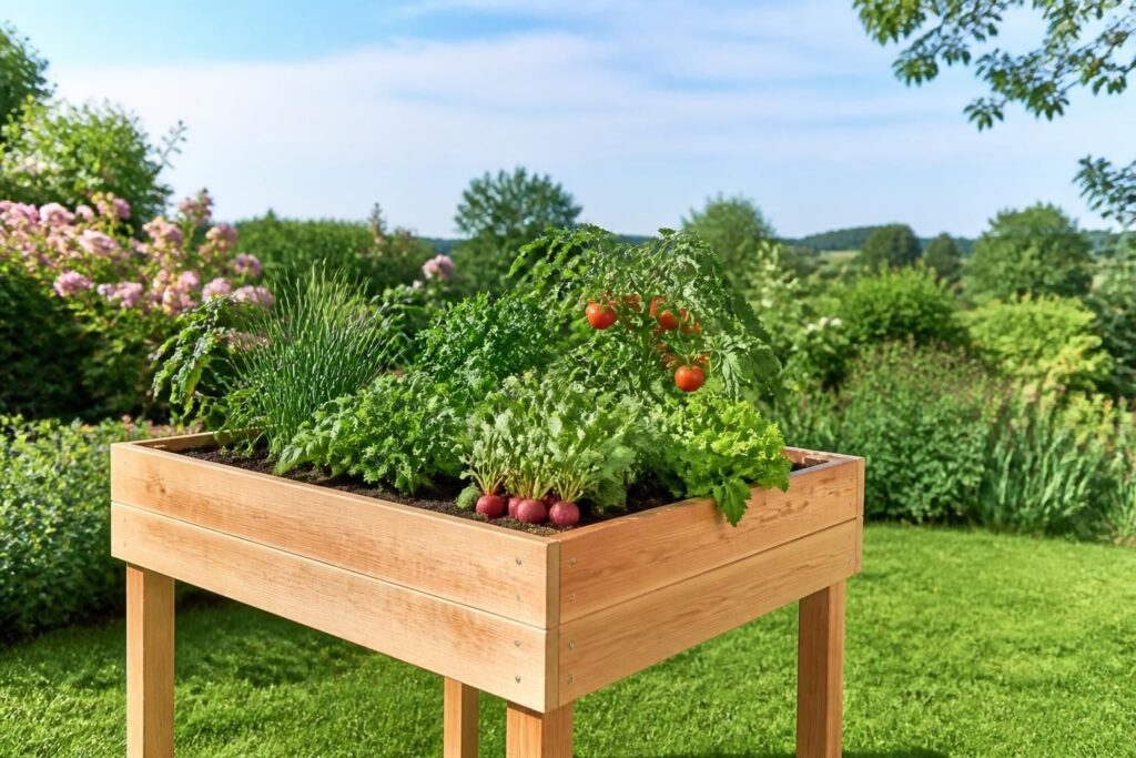 carre potager sur pied les modeles les plus pratiques pour cultiver sans se baisser découvrez les carrés potagers sur pied les plus pratiques pour cultiver facilement vos légumes et herbes aromatiques sans vous baisser. idéal pour un jardinage confortable et accessible à tous.