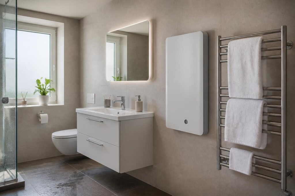 chauffage dappoint salle de bain les solutions les plus sures pour une petite piece humide découvrez les solutions de chauffage d'appoint les plus sûres et efficaces pour une salle de bain humide et de petite taille, assurant confort et sécurité toute l'année.