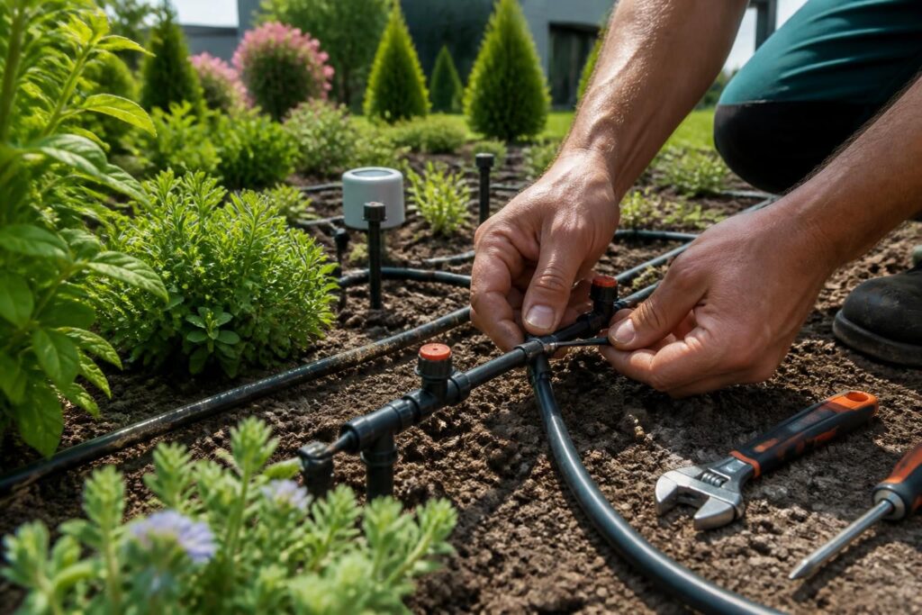 découvrez notre guide pratique pour concevoir un système d'arrosage automatique étape par étape, et facilitez l'entretien de votre jardin tout en économisant de l'eau.