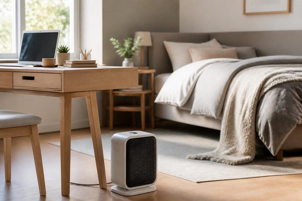 petit chauffage dappoint les meilleurs modeles compacts pour une chambre ou un bureau découvrez les meilleurs petits chauffages d'appoint compacts, idéaux pour chauffer efficacement une chambre ou un bureau. guide des modèles pratiques et performants.