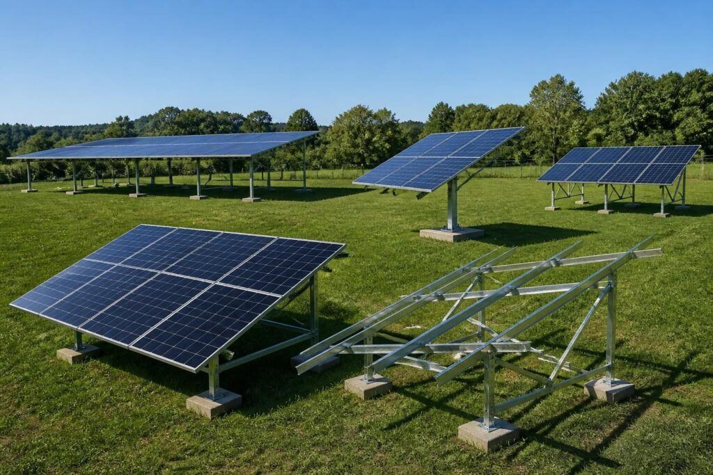 guide pratique pour bien choisir son support de panneau solaire au sol découvrez notre guide pratique pour choisir le support idéal pour votre panneau solaire au sol, alliant stabilité, durabilité et performance énergétique.