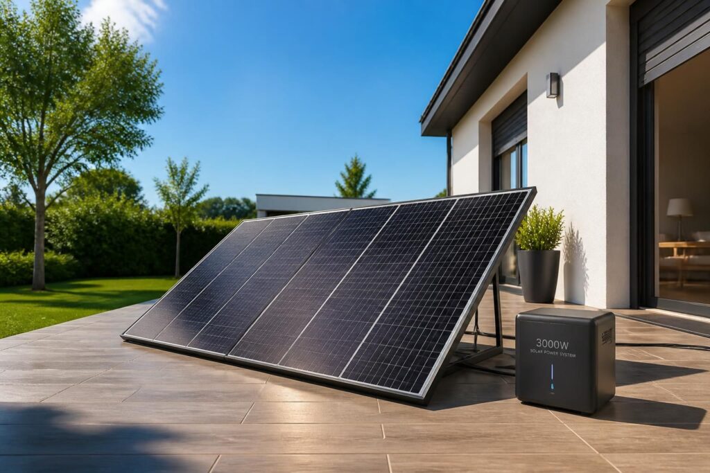 découvrez le panneau solaire plug and play 3000w : une solution simple, autonome et sans installation professionnelle pour profiter d'une énergie solaire efficace et économique chez vous.