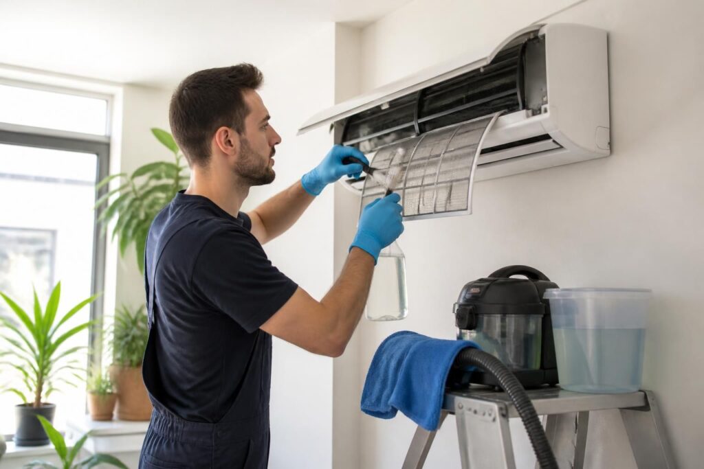 découvrez comment préparer efficacement votre climatisation pour l'été avec notre guide complet de nettoyage, pour un air frais et sain toute la saison.