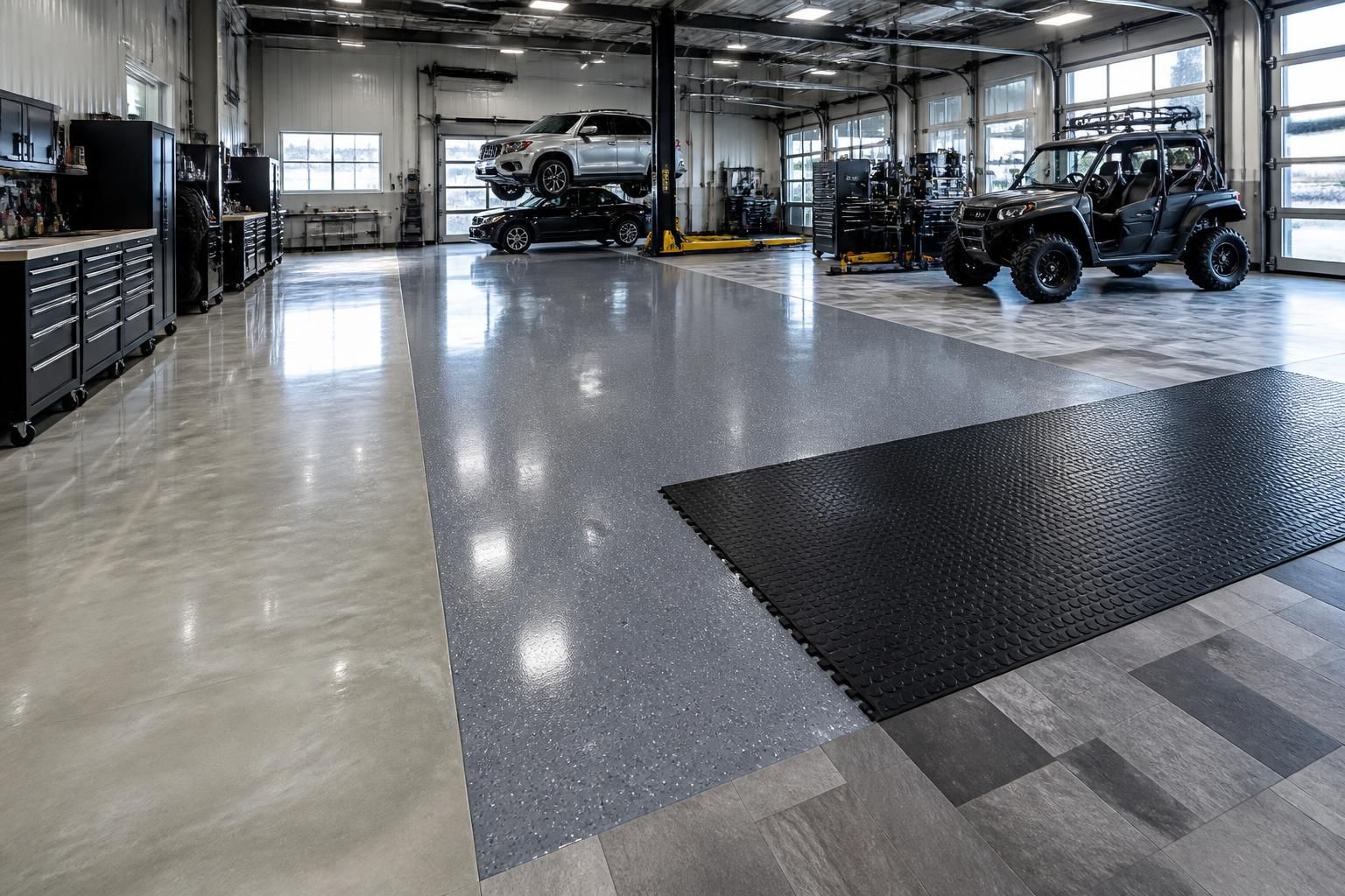 découvrez les revêtements de sol les plus résistants pour votre garage, atelier ou parking. conseils et options durables pour un sol solide et facile d'entretien.