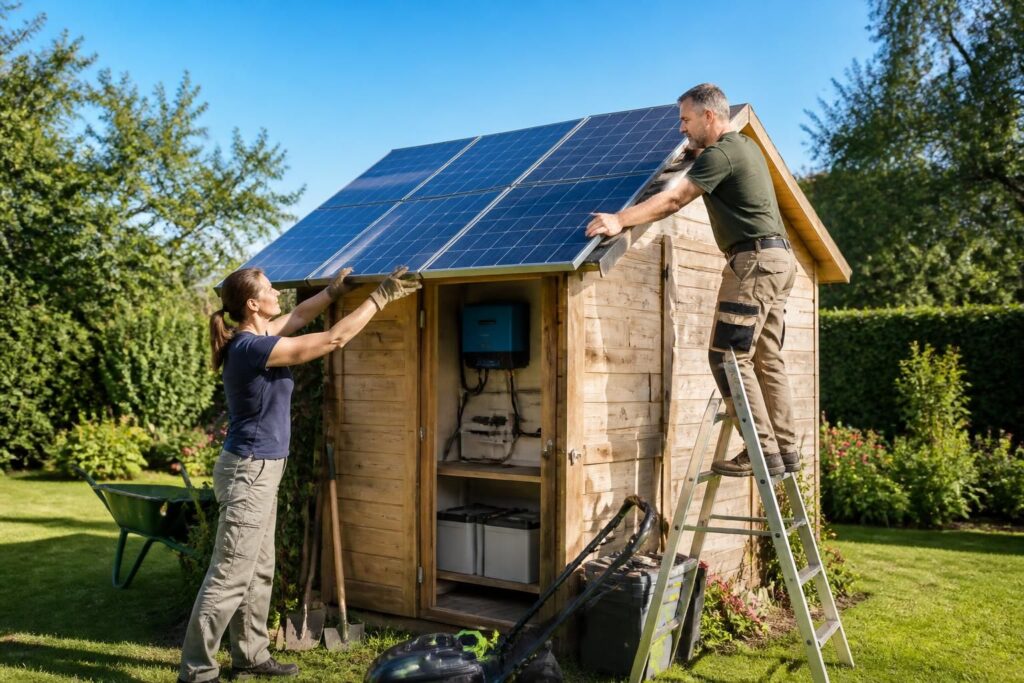 installer un kit solaire sur votre abri de jardin utilisations pratiques choix de la puissance et conseils essentiels découvrez comment installer un kit solaire sur votre abri de jardin avec nos conseils pratiques, guide pour choisir la puissance adaptée et astuces pour une utilisation optimale.