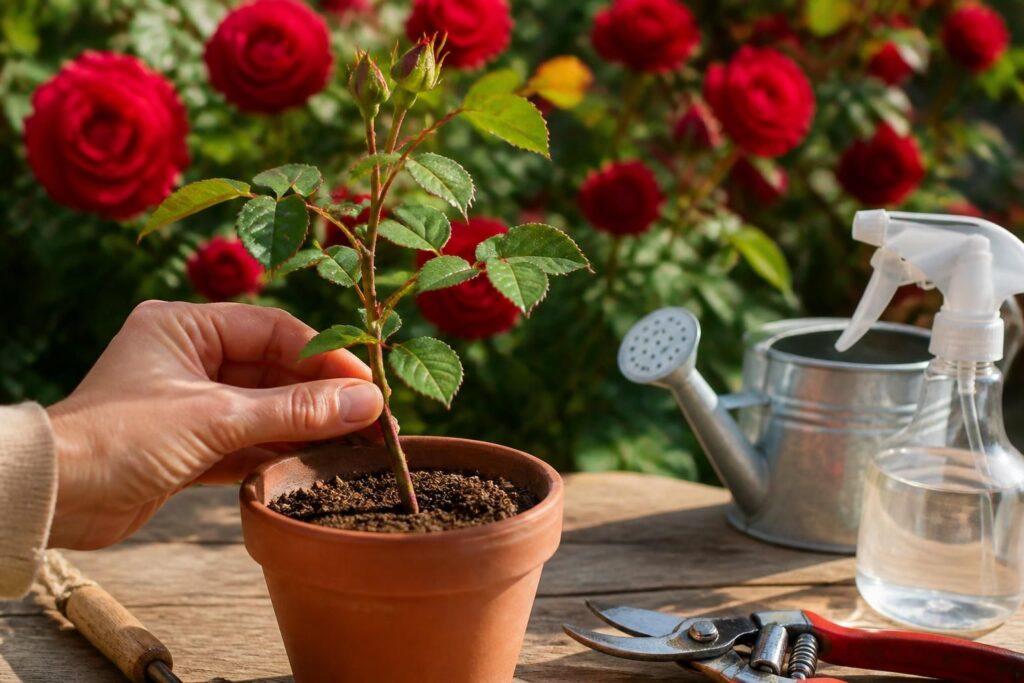 découvrez notre guide essentiel pour réussir vos boutures de rosiers et assurer leur bonne reprise. astuces, conseils et étapes détaillées pour des rosiers en pleine santé.