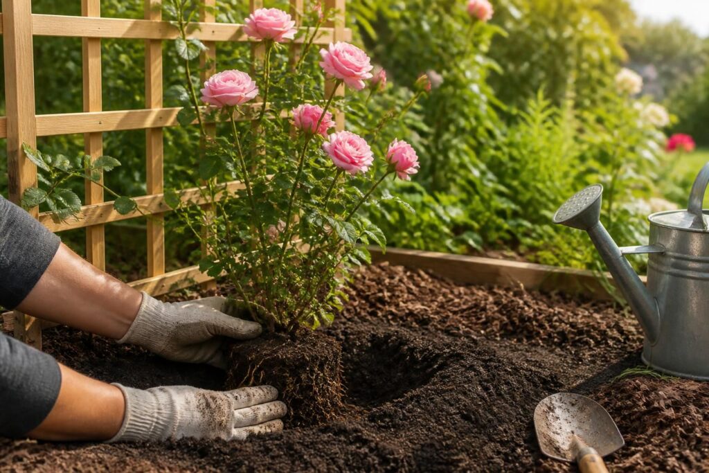 le guide optimal pour planter un rosier grimpant et stimuler son enracinement découvrez notre guide complet pour planter un rosier grimpant et favoriser un enracinement rapide et solide. astuces et conseils pratiques pour un jardin florissant.