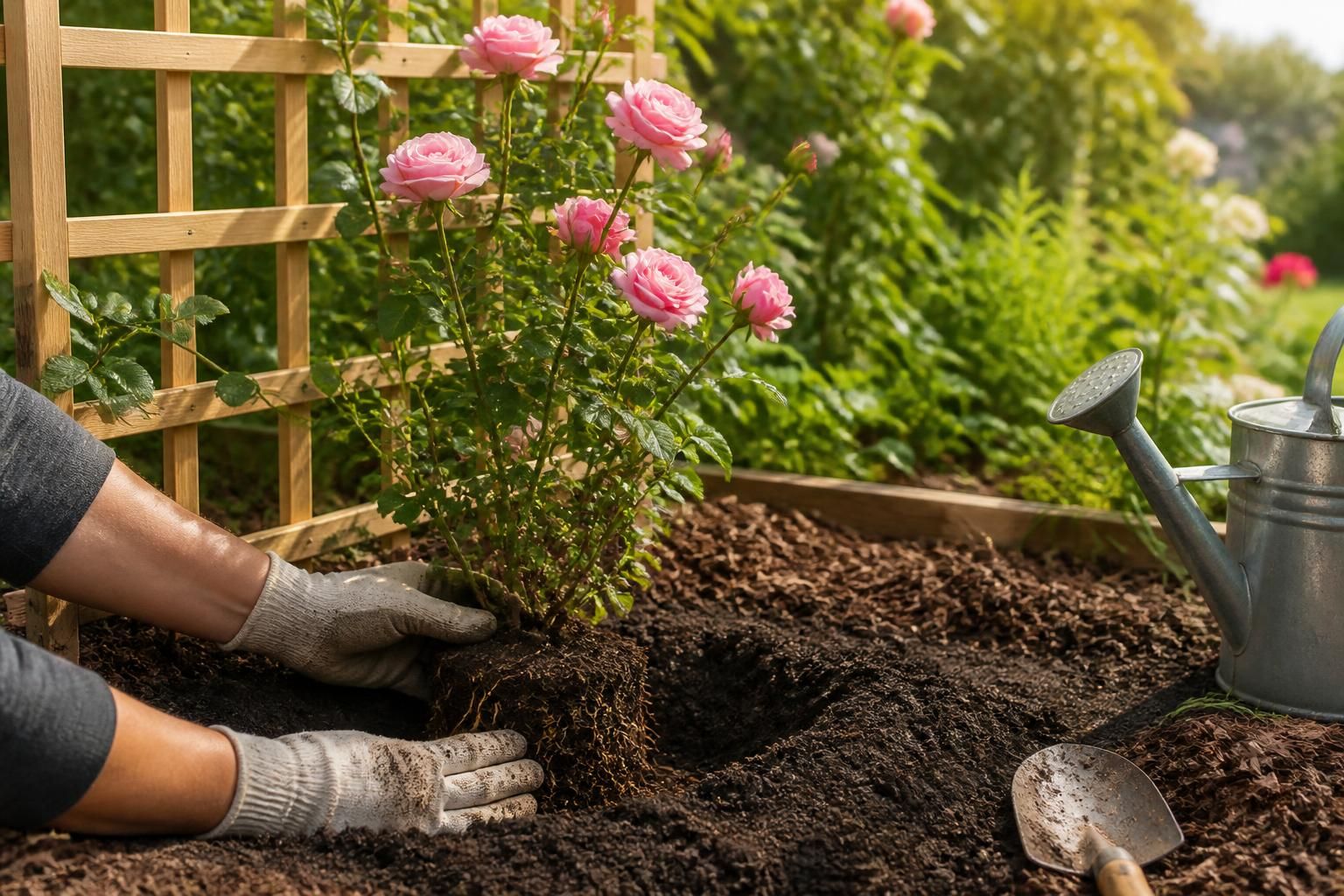 découvrez notre guide complet pour planter un rosier grimpant et favoriser un enracinement rapide et solide. astuces et conseils pratiques pour un jardin florissant.