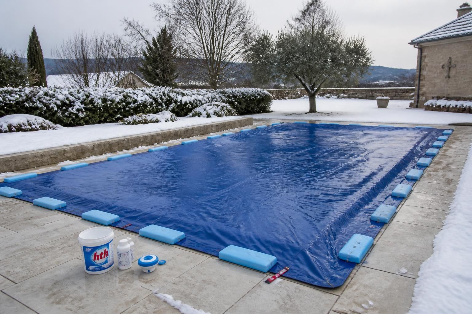 découvrez quand verser le produit d'hivernage pour votre piscine et quelle quantité utiliser pour protéger efficacement votre bassin pendant l'hiver.