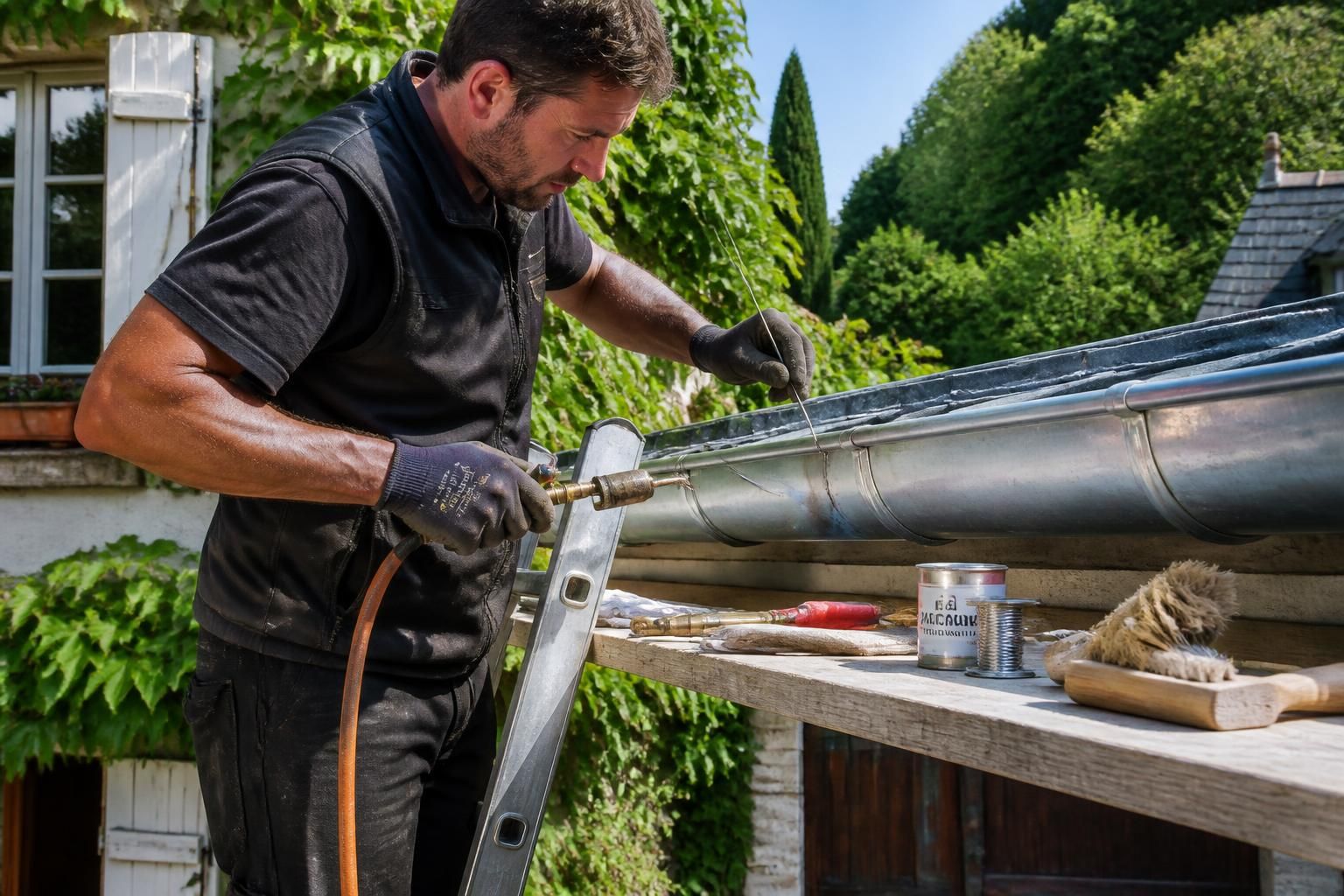 apprenez à souder une gouttière en zinc avec le matériel adapté, les techniques efficaces et des conseils pour une soudure durable et résistante.