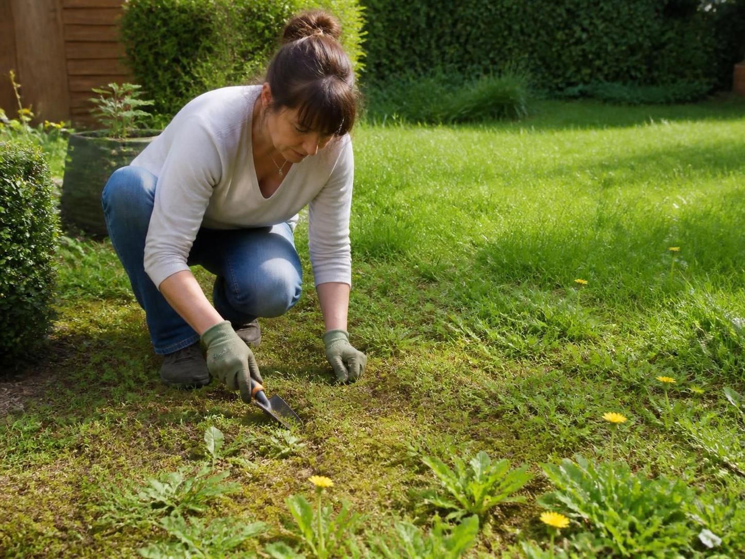 pelouse envahie par les mauvaises herbes voici 5 etapes cles pour la refaire a neuf 1 découvrez 5 étapes essentielles pour éliminer les mauvaises herbes et redonner vie à votre pelouse. transformez votre jardin en un espace verdoyant et sain facilement.