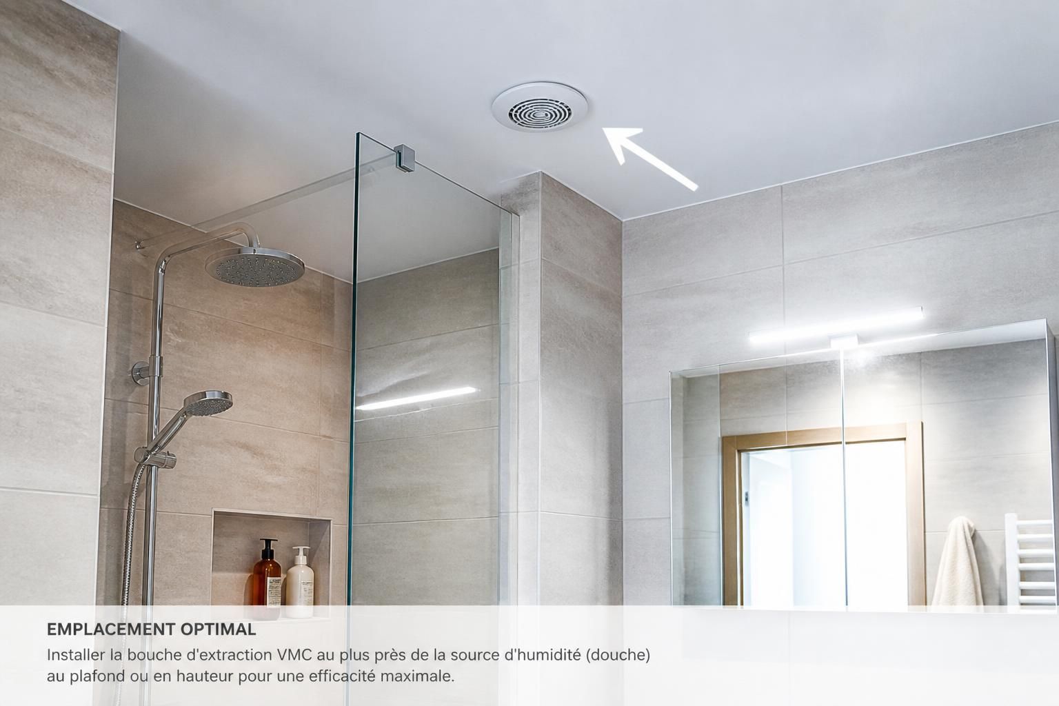 vmc pour salle de bains quel debit choisir et ou la placer exactement 1 découvrez comment choisir le débit idéal pour la vmc de votre salle de bains et les emplacements recommandés pour une ventilation optimale et un air sain.